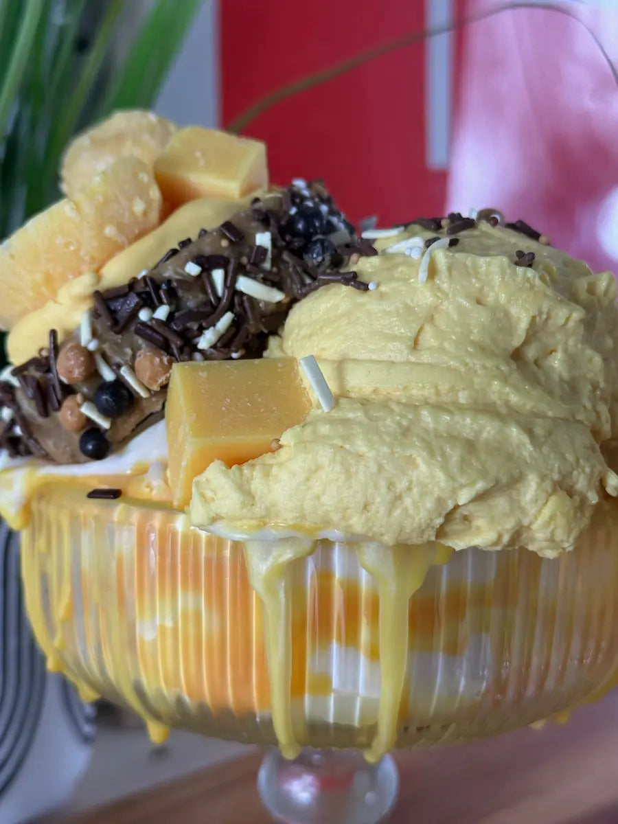 CREAMY APRICOT BLISS – Fruchtige Dessertkerze mit Aprikosenduft