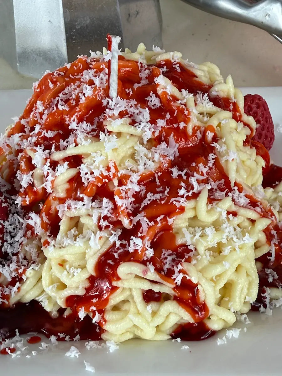 SPAGHETTI-EIS TRADIZIONALE