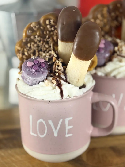 SWEET LOVE CUP – Dessertkerze im Kaffee-Becher