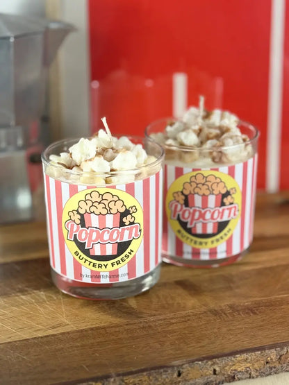 BUTTERY FRESH POPCORN – Duftkerze im Popcorn-Design