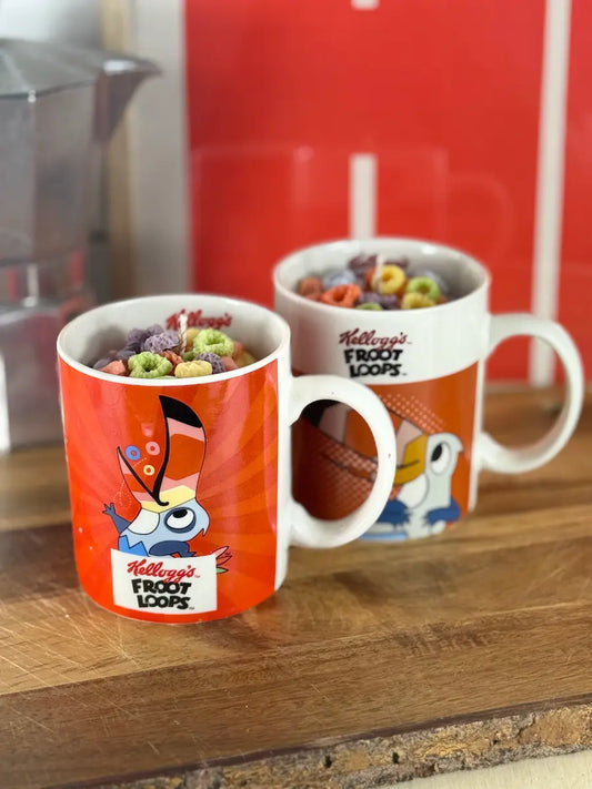 FRUIT LOOPS CANDLE - ORANGE – Duftkerze im Cereal-Becher-Design