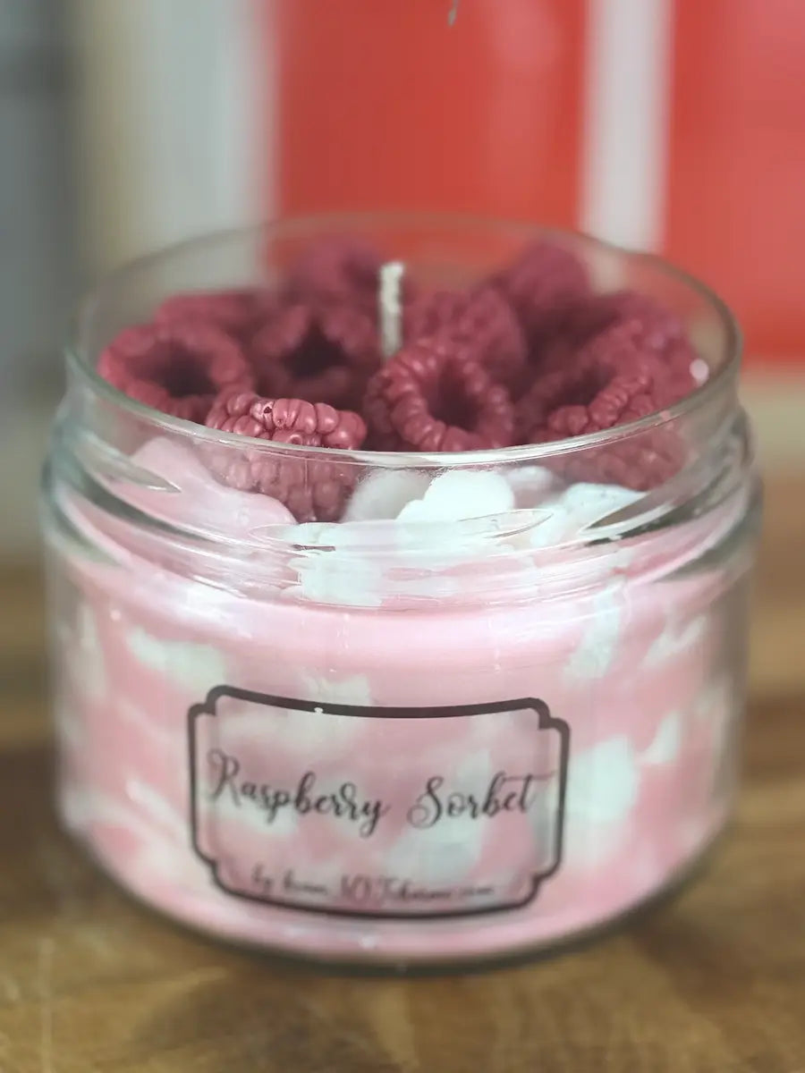RASPBERRY SORBET – Fruchtige Duftkerze mit Himbeernote