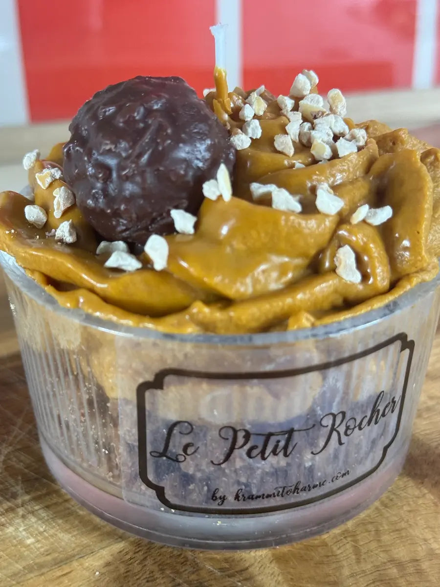 LE PETIT ROCHER – Edle Dessertkerze mit Schokoladenduft