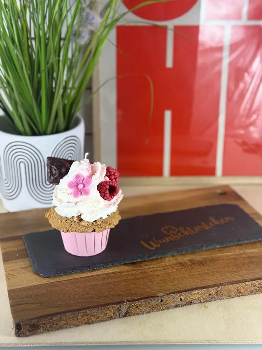WUNSCHTÖRTCHEN – Dessertkerze im Cupcake-Design