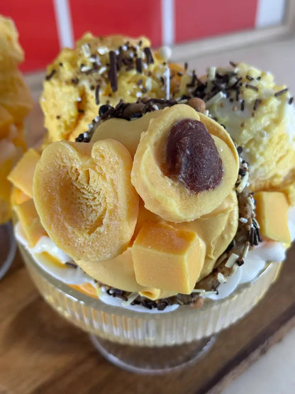 CREAMY APRICOT BLISS – Fruchtige Dessertkerze mit Aprikosenduft