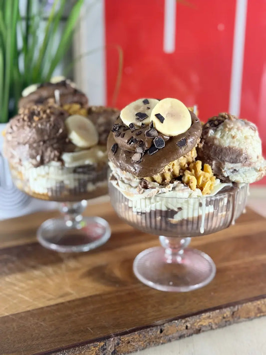 BANANA CHOCOLATE RUSH – Cremige Dessertkerze mit Schokoladenduft