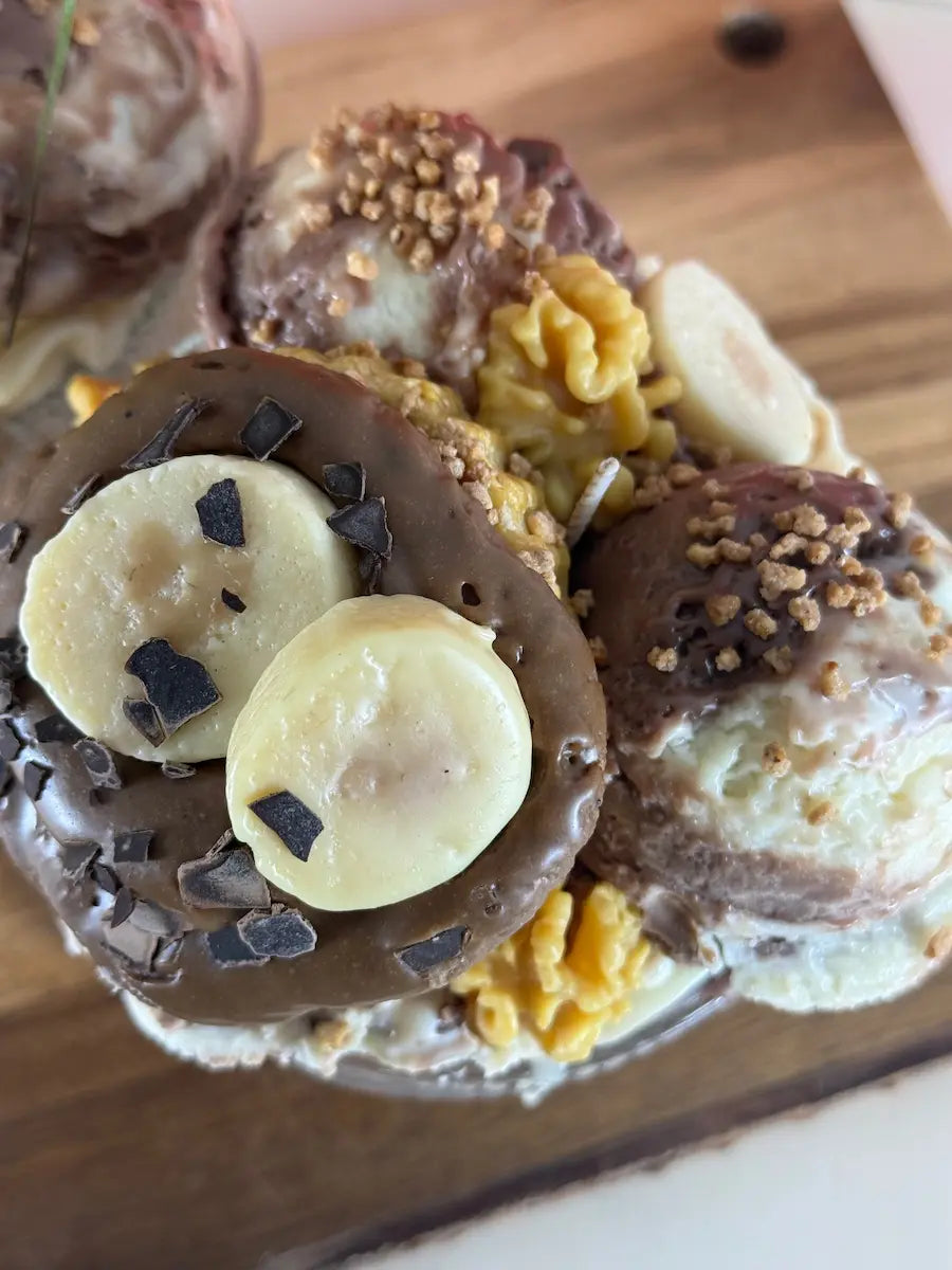 BANANA CHOCOLATE RUSH – Cremige Dessertkerze mit Schokoladenduft