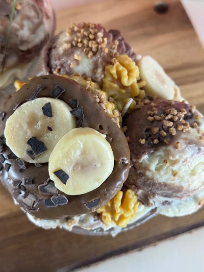 BANANA CHOCOLATE RUSH – Cremige Dessertkerze mit Schokoladenduft
