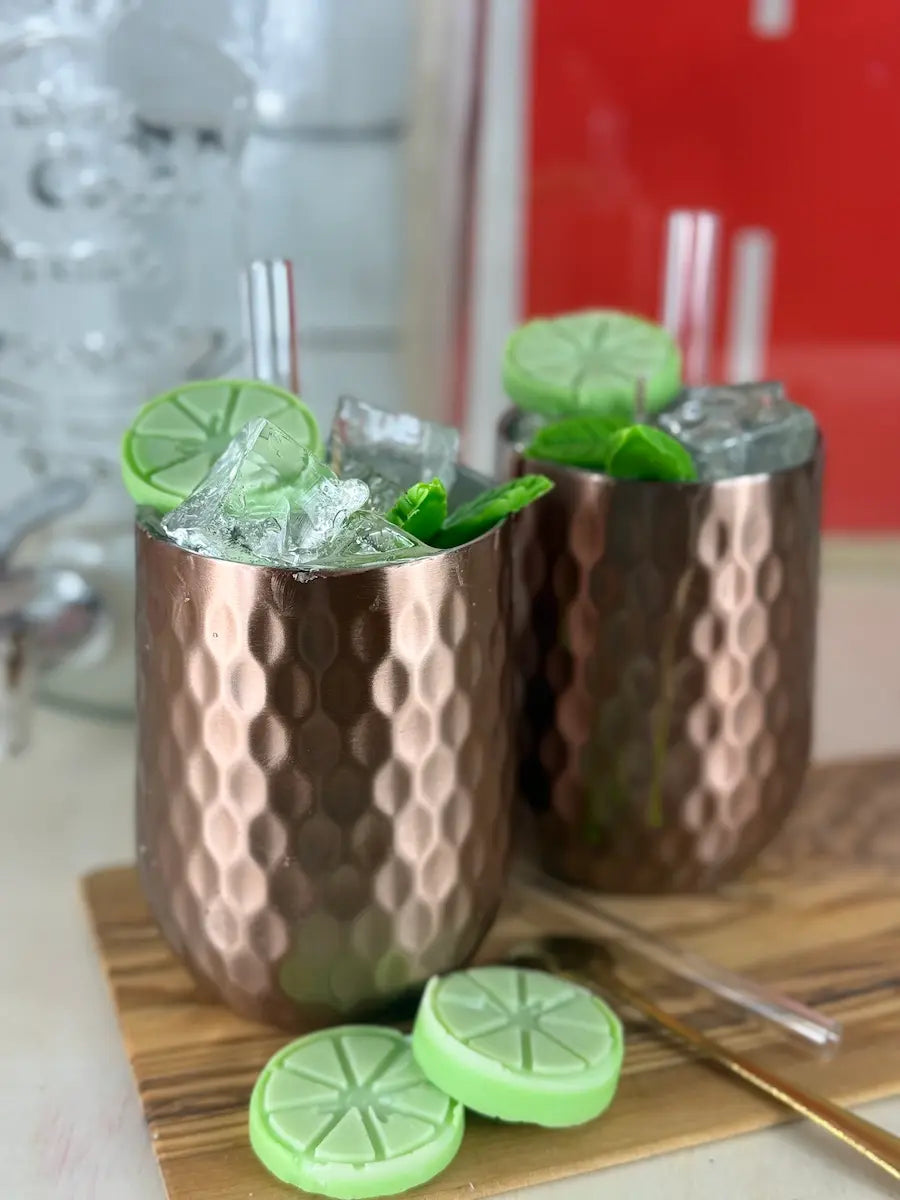 Moscow Mule – Handgemachte Cocktailkerze mit Zitronenduft