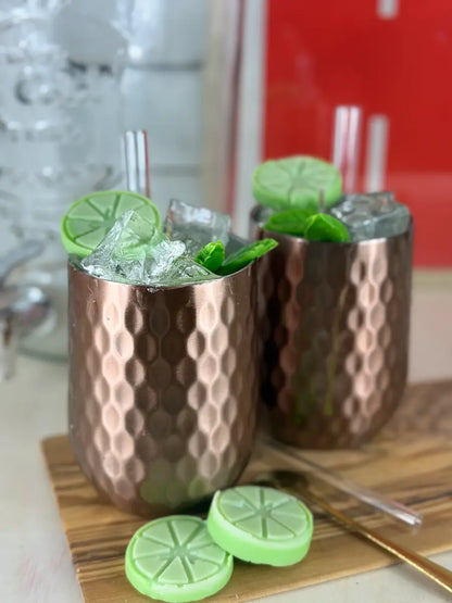 Moscow Mule – Handgemachte Cocktailkerze mit Zitronenduft